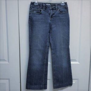 Ann Taylor Loft Low Rise Blue Jeans Size 0 Short